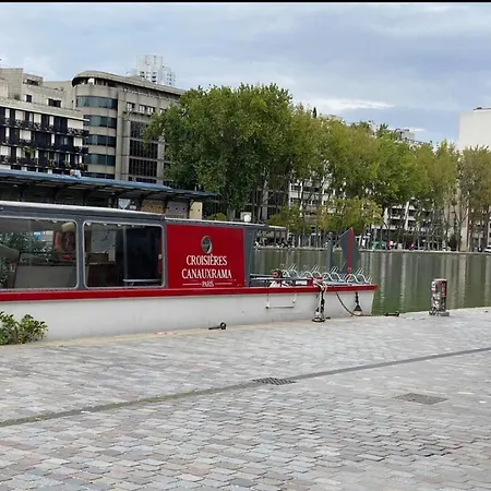 Appartamento Studio Tout Equipe Bassin De La Vilette Centre Parigi